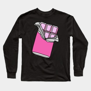 Strawberry Chocolate Bar Long Sleeve T-Shirt